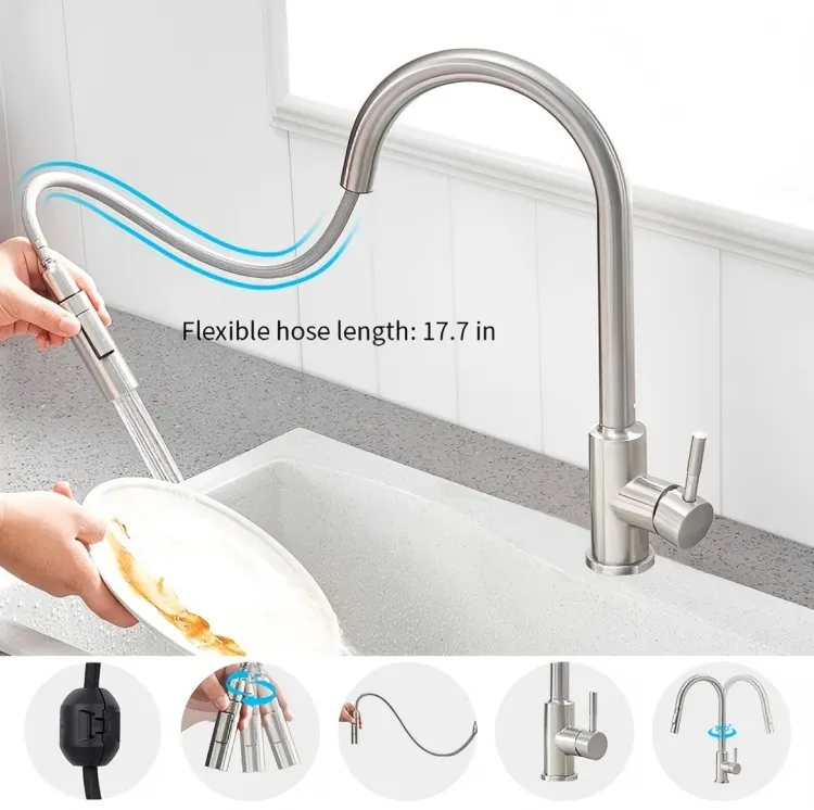 Faucet ເຮືອນຄົວ Touchless